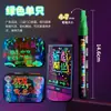 Bolígrafo de pizarra fluorescente borrable nuevo para AliExpress, punta gruesa, gran capacidad, pizarra de negocios, bolígrafo llamativo, bolígrafo para graffiti