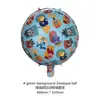 Nuevo Globo de Película de Aluminio de Oficial de Policía de Zootopia Original Decoración de Fiesta de Cumpleaños para Niños Escena Atmósfera Diseño Zhu