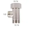 Comércio Exterior Transfronteiriço 1/2 7/8 15/16 Tee para Vaso Sanitário Bidê Americano em T Atacado