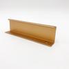 Manija de puerta de gabinete invisible simple moderna, negra y dorada, manija de aleación de aluminio, manija de puerta de gabinete con borde sellado, manija de puerta alargada sin orificios