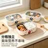 Lonchera de Acero Inoxidable de Grado Alimenticio Caja Bento de Alto Valor Lonchera a Prueba de Fugas Caja para Comida con Tapa Estudiante Nuevo Estilo Caja para Comida con Compartimentos