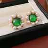 Pendientes de Perla Plata Chapada en Oro Real Multiusos Pendientes Retro de Moda Combinan con Todo Pendientes de Lujo Ligero Elegantes de Alto Nivel
