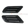 Adecuado para Salida de Aire Modificada de Fibra de Carbono para Coche Entrada de Aire de Tiburón Modificación de Coche Salida de Aire Lateral Decorativa de Fibra de Carbono