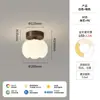 [Yan Xuan] Lámpara de Techo de Pasillo de Aire Crema Lámpara de Pared de Flor Creativa Lámpara de Araña de Noche Lámpara de Araña Moderna Simple