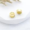 Accesorios de Joyería DIY Cuentas Espaciadoras de Oro Antiguo Corazón Flor Pequeño Flor de Durazno Flor de Ciruelo Cuentas de Transferencia Pulsera Retro Cuentas Sueltas