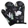 Nuevos Guantes de Horno de Cocina Gruesos Largos Estilo Nórdico Aislantes del Calor Antiescaldaduras Resistentes a Altas Temperaturas Venta Directa de Fábrica