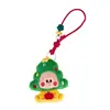 Lanyard con Figura de Muñeco de Navidad Original Tengyi Colgante Decorativo Versátil Muñeco Mochila Accesorios Colgantes de Felpa Lindos
