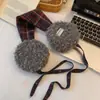 Orejeras de Punto para Mujer, Nuevo Estilo Otoño e Invierno, Estilo Coreano Retro, Versátiles, a Prueba de Frío, Protección para los Oídos, Cubreorejas Calientes, Calentadores de Orejas, Orejeras de Atar