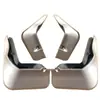 Guardabarros Pintado Binrui Blanco Milán Piezas Modificadas Accesorios Antilodo Suministros Originales para Coche Guardabarros Decorativo de Goma Blanda Cuero