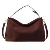Bolso vintage esmerilado para mujer, bolso bandolera popular de invierno 2024, bolso de hombro tipo tote.