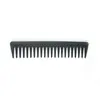 Pente de Dentes Largos, Pente de Duas Pontas para Cabelo Liso, Permanente, Ondas Grandes, Cabelo Cacheado, Modelagem com Óleo, Pente de Modelagem para Salão de Beleza