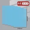 Bloc de escritura A3 de colores, tabla de escritura A4 de plástico transparente, tablero duro engrosado para exámenes estudiantiles, aprendizaje y dibujo, venta al por mayor