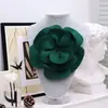 Corsage de Tela Hecho a Mano con Flor Grande Tridimensional de Venta Caliente Transfronteriza, Accesorios para Vestidos de Boda, Disfraces de Espectáculo y Decoraciones de Apliques Cosidos a Mano