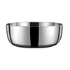 Bol Mezclador de Acero Inoxidable, Cubeta para Fregadero de Cocina Doméstico Extra Gruesa, Olla para Sopa Engrosada, Cubeta para Hot Pot, Cubeta para Lavar Verduras, Cubeta para Cocinar Pescado