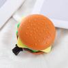 Creativo juego de comida simulación hamburguesa buñuelos horquilla estudiantes lindo divertido accesorios para el cabello al por mayor galletas té con leche pinza lateral