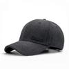 Chapéu Masculino Outono e Inverno Lã Quente Boné de Baseball Alto Circunferência da Cabeça Grande Espessado à Prova de Frio Estilo Coreano Boné Versátil Tamanho Grande