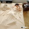 Saco de dormir S100 Clase A para Hotel Anti-Suciedad Juego de Cuatro Piezas de Algodón Puro para Viaje Juego de Sábana y Funda de Edredón para Viaje de Negocios