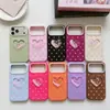 Funda para Teléfono de Silicona con Forma de Corazón, Arena Líquida de Puntos, Manzana, Adecuada para iPhone 17 Pro Max/16 Huawei Xiaomi 15