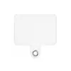 Almohadilla universal de PVC transparente para teléfono, accesorios de hebilla para cordón de funda de teléfono, hebilla de ojal metálico, clip para funda de teléfono