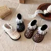 Botines de encaje de lunares para niños, nueva colección otoño 2026, botas elegantes para niñas, colección de otoño para bebés niñas, elegantes botas de princesa