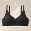 Venta Directa de Fábrica Venta Caliente Transfronteriza Lencería de Encaje de Lujo Ligero para Mujer, Push-Up para Busto Pequeño, Sin Varillas, Recogida Lateral del Pecho, Sujetador Anticaída
