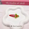 Pasador de Navidad Papá Noel BB clip clip para flequillo de niña alce de Navidad clip de rotura clip lateral pasador para niños