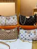 Comercio Exterior Al por Mayor Bolsos de Mujer 2026 Nuevo Modelo Bolso Pequeño Cuadrado de Hombro Cruzado Monograma de Moda Bolso Concha Estiloso Alta Gama Moda
