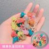 Color caramelo mini flor infantil clip de agarre pequeño pasador de color pinza tamaño pequeño clip para flequillo de princesa accesorios para el cabello