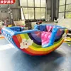 Accesorios inflables moldeados al aire: Túnel de arcoíris, puente de arcoíris, escalera triangular, pirámide, entrenamiento de juego inteligente para padres e hijos