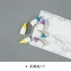 Aromaterapia Gesso DIY Acessórios Pedras de Fragrância Artesanais Pingente de Fragrância Desenho Animado Q Mini Boneca Clipe de Saída de Ar Decoração