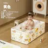 Bañera para Bebé Modelo Nuevo Transfronteriza, Piscina para Bebé sin Inflar, Bañera Plegable Integrada, Se Puede Acostar o Sentar, Tina de Baño para el Hogar