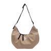 Bolso cruzado de nailon plisado de gran capacidad para mujer, bandolera de hombro informal y ligera, combinable con todo, para llevar al hombro.