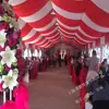Procesamiento Carpa de Banquete Móvil Rural Habitación Carpa de Eventos de Boda al Aire Libre Habitación de Carpa de Banquete de Boda Fábrica de Carpas de Boda Rojas y Blancas