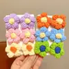 Diadema de Flores Nuevo Estilo 2025 Goma para el Pelo de Niña Cuerda para el Pelo Nueva de Otoño e Invierno para Niñas Adorno para la Cabeza Diadema Coreana para Niños