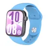Correa de Reloj Deportiva de Silicona Monocromática Clásica con Hebilla Inversa Adecuada para Huawei Watch Fit3/Fit4 Pro