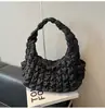 Bolso Nube Plisado en Axila de Diseño de Nicho para Mujer Estilo Principios de Otoño 2025 Bolso Cruzado de Hombro Casual de Gran Capacidad
