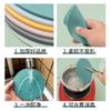 Posavasos de Silicona Nuevo de Fábrica Redondo Diámetro 10cm Aislamiento Térmico Antiescaldante Posavasos de Vidrio Alta Temperatura Engrosado Almohadilla de Aislamiento Térmico