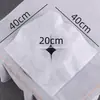 Toalla facial desechable con agujero cruzado, almohadilla a prueba de aceite para cama de masaje de salón de belleza, funda de almohada para la cabeza, cojín con agujero para la cara