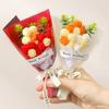 Producto Terminado del Día del Maestro: Flores Pequeñas de Hilo Tejido, Flores Artificiales, Ramilletes Pequeños para Niñas, Regalos para Maestros, Recuerdos