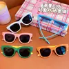 Gafas de sol de moda para niños, ligeras, modernas, protección UV, gafas de sol para bebé, plegables, nuevas gafas de fábrica