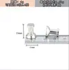 Ímãs Metálicos Magnéticos, Ímãs para Quadro Branco Preto e Branco, Ímãs Redondos para Geladeira, Adsorção Magnética, Não Precisa de Furação, Força Magnética Forte
