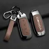 Adecuado para Funda de Llave Chery Omoda Omoda5 Control Remoto de Llave Carcasa de Metal Estuche para Llave Hebilla Multipropósito Anti-Pérdida