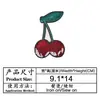 Fruta de Lentejuelas Fresa Zanahoria Sandía Uva Parches de Tela Bordados Accesorios para Ropa Accesorios Insignia Parche