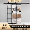 16 puerta de granero de marco extremadamente estrecho monorriel minimalista puerta corrediza colgante riel colgante puerta corrediza de vidrio baño riel colgante baño puerta corrediza deslizante puerta corrediza