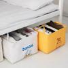 Cesta de Almacenamiento de Tela con Dibujos Animados de Tres Capas Engrosada Cesta para Guardar Juguetes y Snacks Cesta Organizadora para Artículos Varios Caja de Almacenamiento Plegable Armario