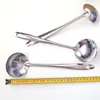 Cuchara para Hot Pot Mango Largo Metal Espesado Cuchara para Beber Suministro de 2 Yuanos 1 Yuan Pequeño Artículo Mayorista Gran Capacidad