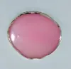 Nova Paleta de Cores para Nail Art de Resina Imitação de Ágata Antiderrapante com Borda Dourada para Exibição e Fotografia de Unhas