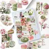 50 Adesivos de Menina Sonho de Início de Verão Estilo Ins Adesivos de Decoração DIY para Livros, Celulares, Computadores, Malas e Garrafas de Água