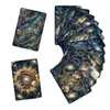 Compra Direta Transfronteiriça de 36 Cartas do Universo Steampunk Céu Estrelado em Estilo Sci-Fi Retrô, Adequadas para Presentear e Podem Ser Escritas à Mão
