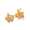 Carcasa de Acero Inoxidable Flor de Perla Colgante de Corazón para DIY Accesorios de Collar Pulsera Estilo Europeo y Americano Venta al por Mayor Transfronterizo